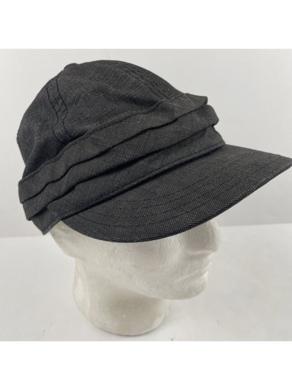 Pistil Cadet Hat Cap Women’s OS Military Newsboy Canvas Cotton Blend Stretch
